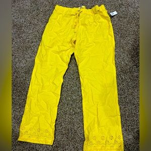 Linen style pants. Old navy, new with tags